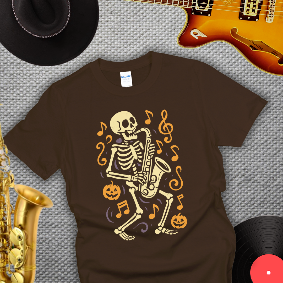 Saxophone Halloween T-Shirt
