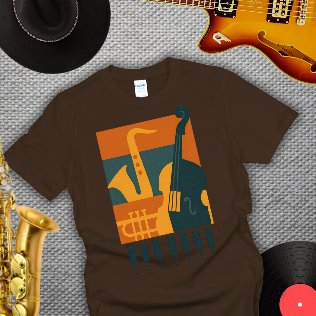 Abstract Jazz T-Shirt