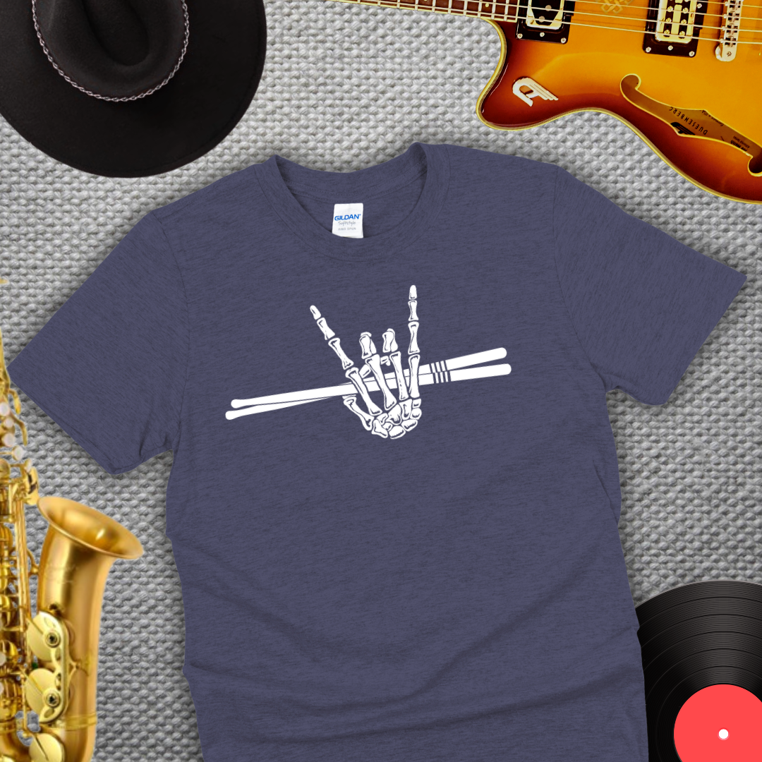Skeleton Drummer T-Shirt