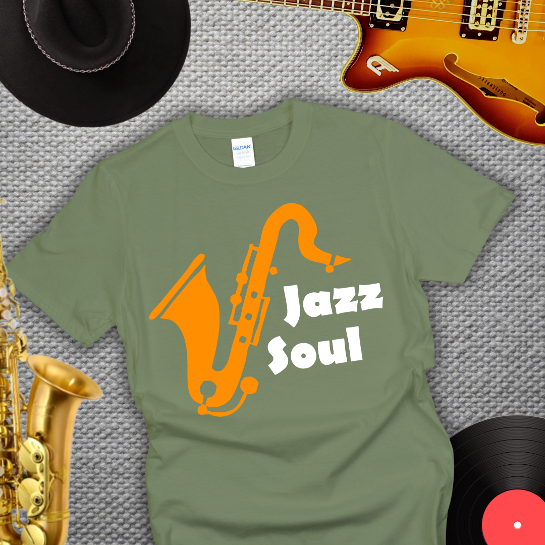 Jazz Soul - Saxophone Player T-Shirt