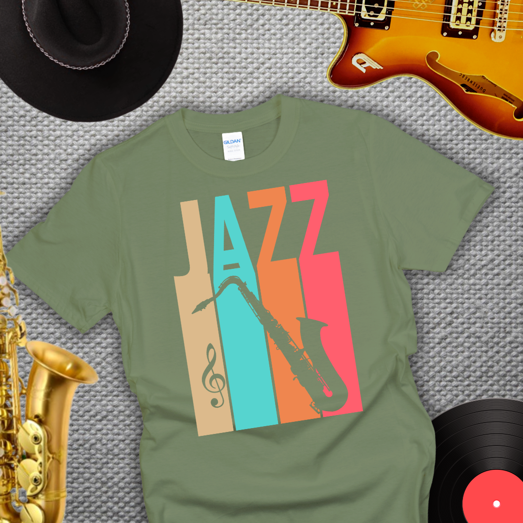 Vintage Saxophone T-Shirt