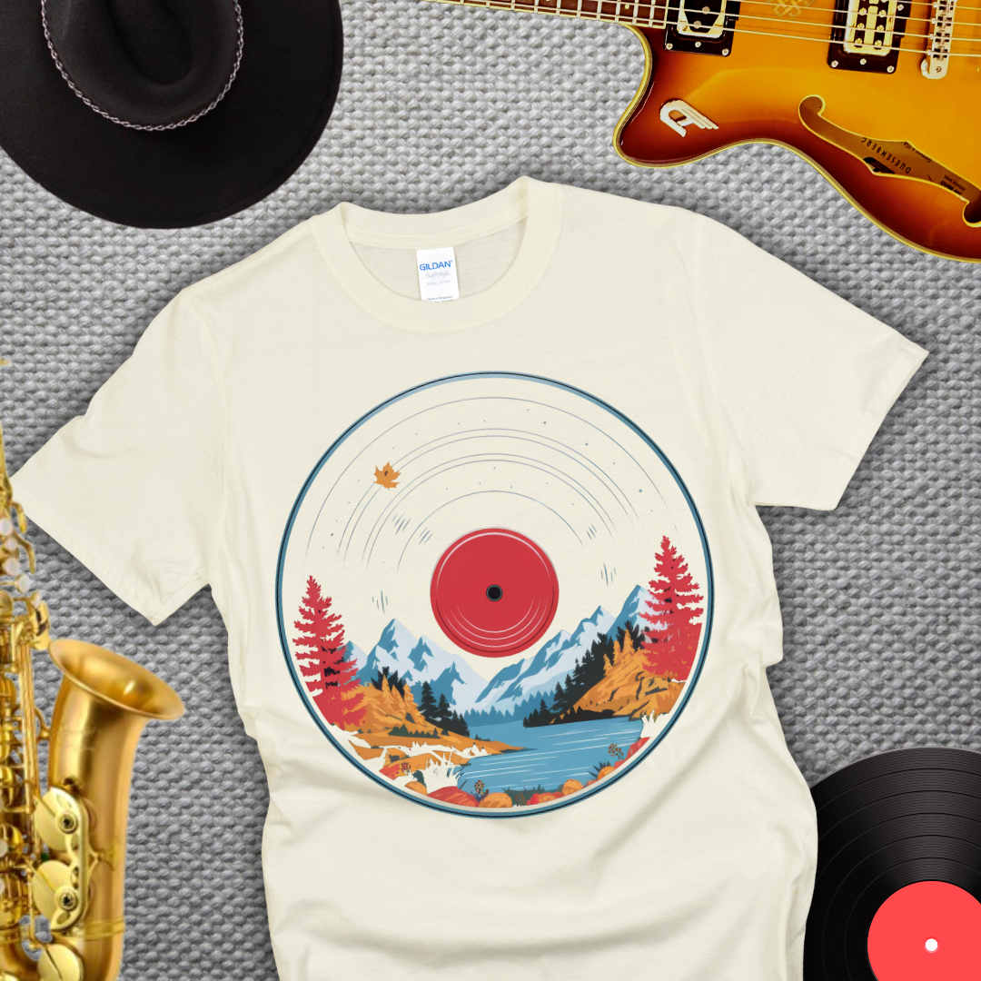 Vinyl Mountains T-Shirt
