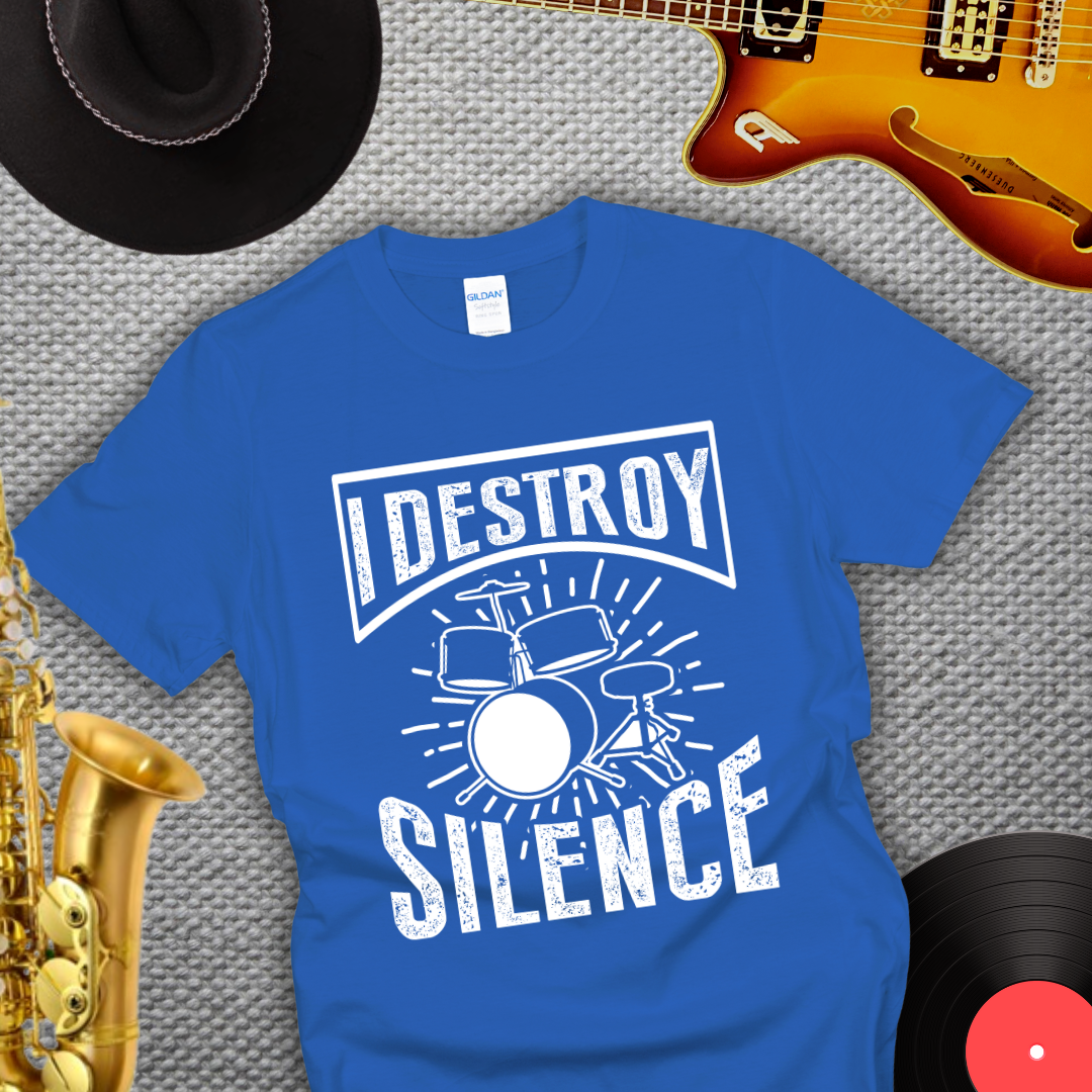 I Destroy Silence T-Shirt