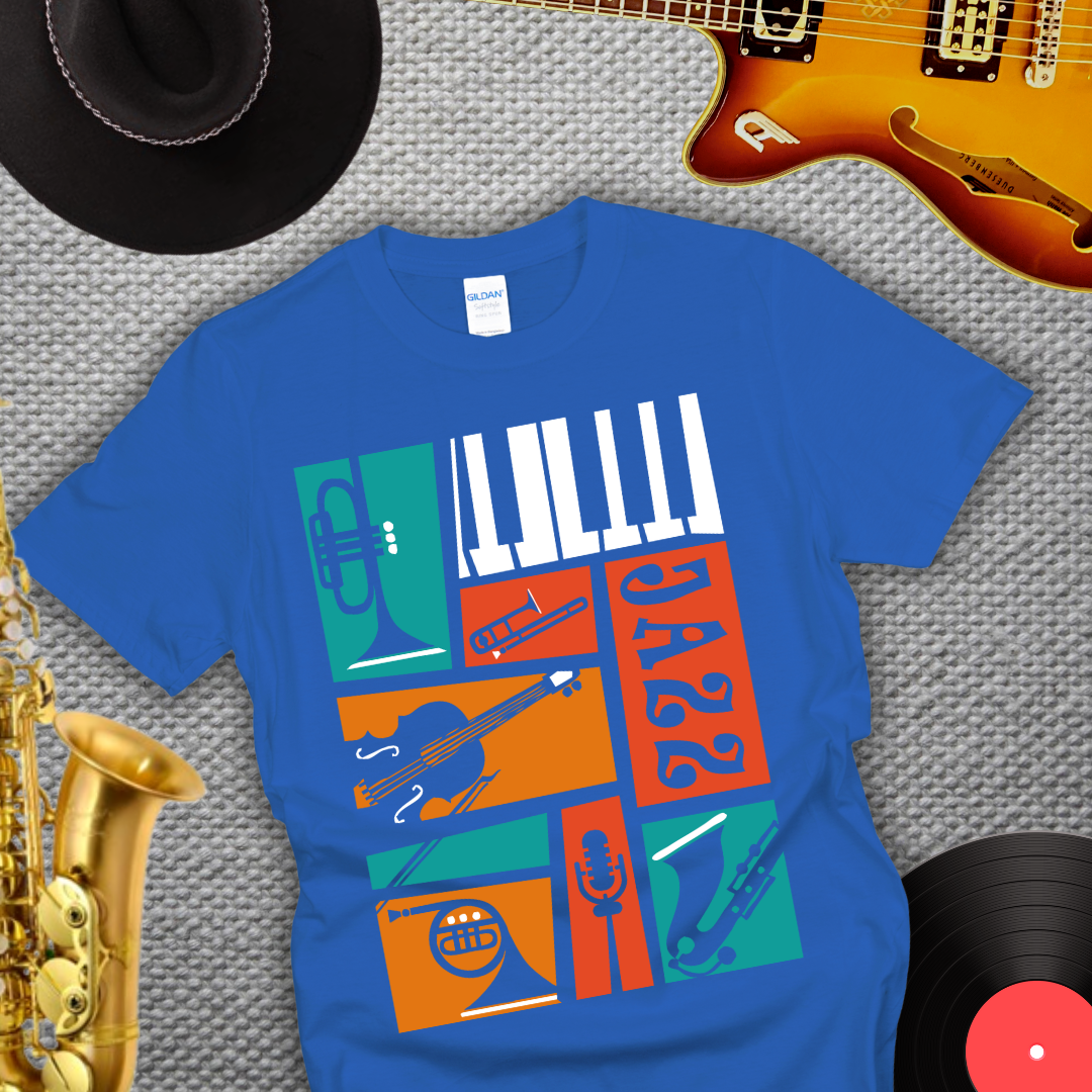 Jazz Instruments T-Shirt
