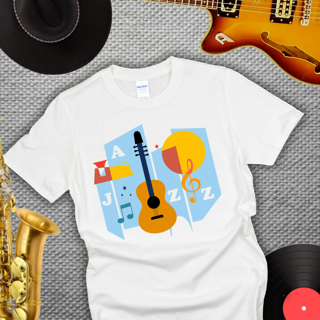 Abstract Jazz T-Shirt