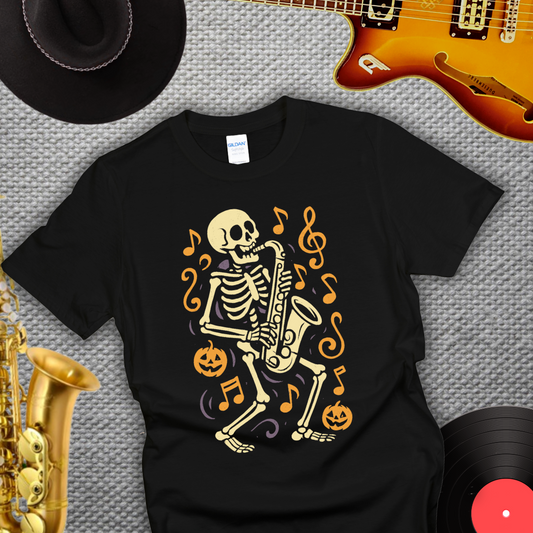 Saxophone Halloween T-Shirt