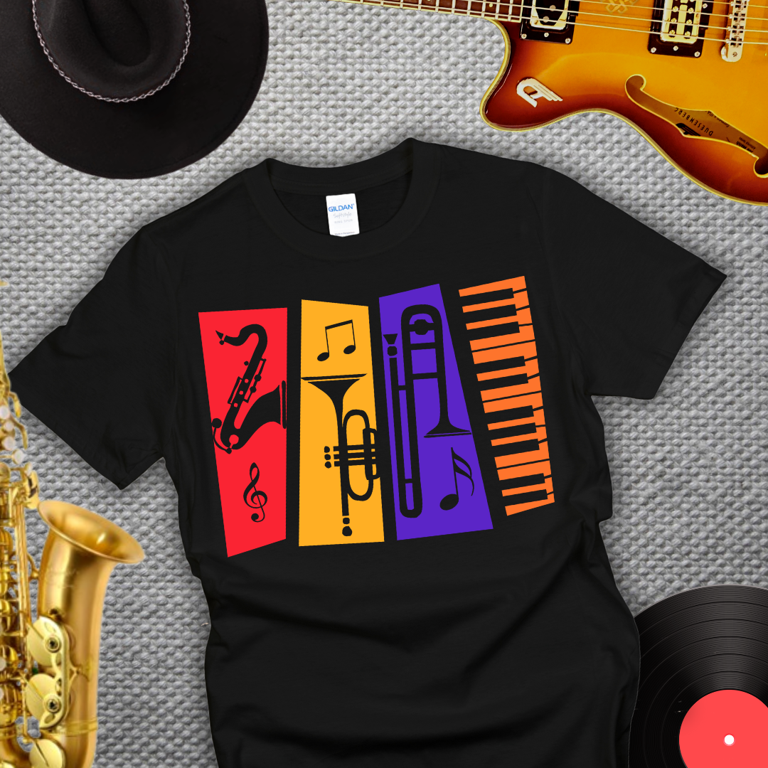 Jazz Instruments T-Shirt