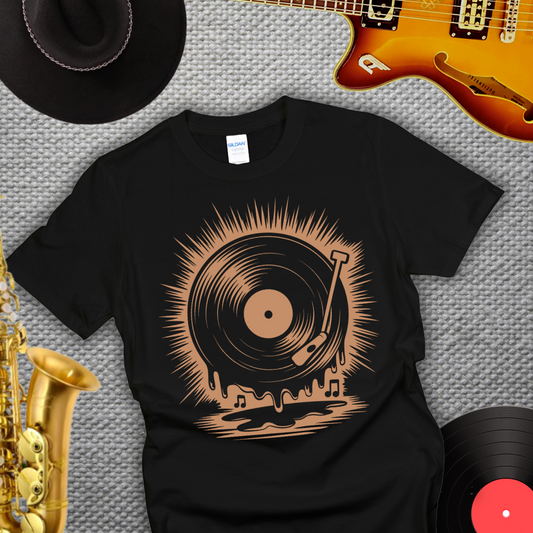 Melting Vinyl T-Shirt