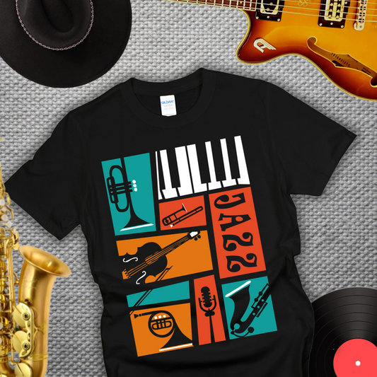 Jazz Instruments T-Shirt