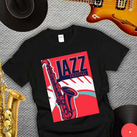 Jazz Festival Poster T-Shirt