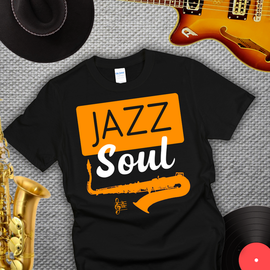 Jazz Soul - Saxophone T-Shirt