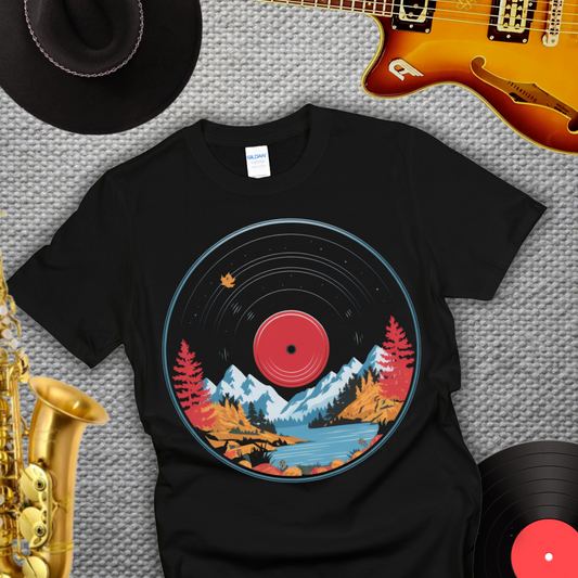 Vinyl Mountains T-Shirt