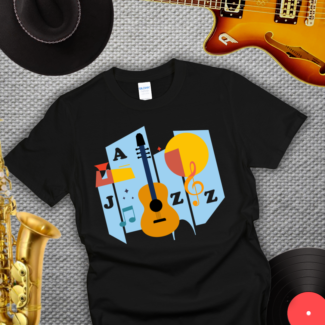 Abstract Jazz T-Shirt