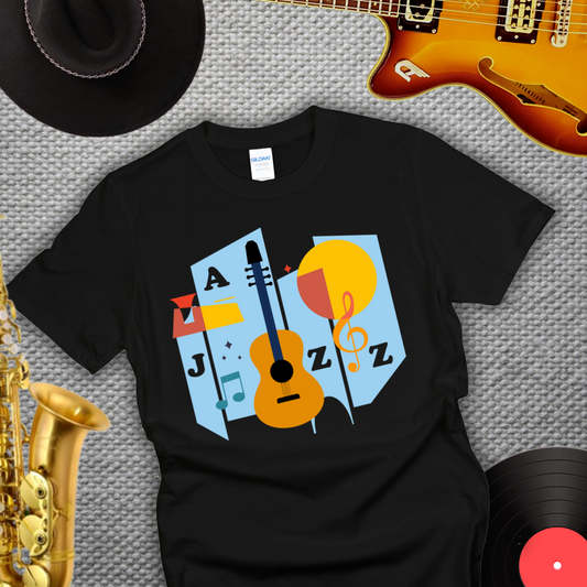 Abstract Jazz T-Shirt