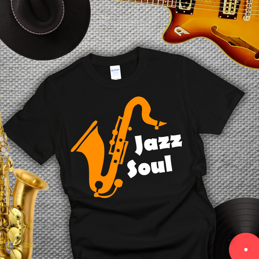 Jazz Soul - Saxophone Player T-Shirt