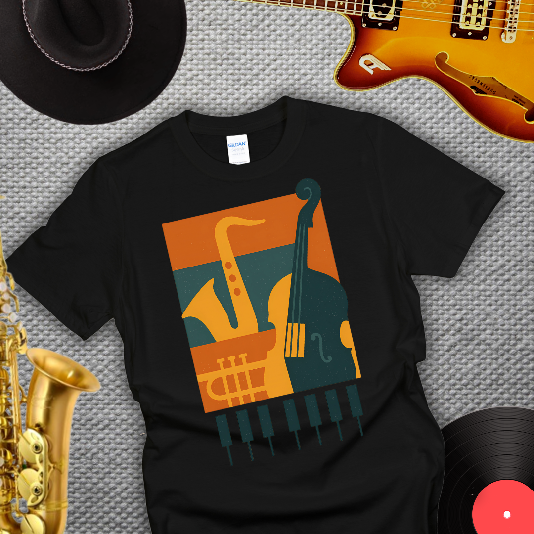 Abstract Jazz T-Shirt