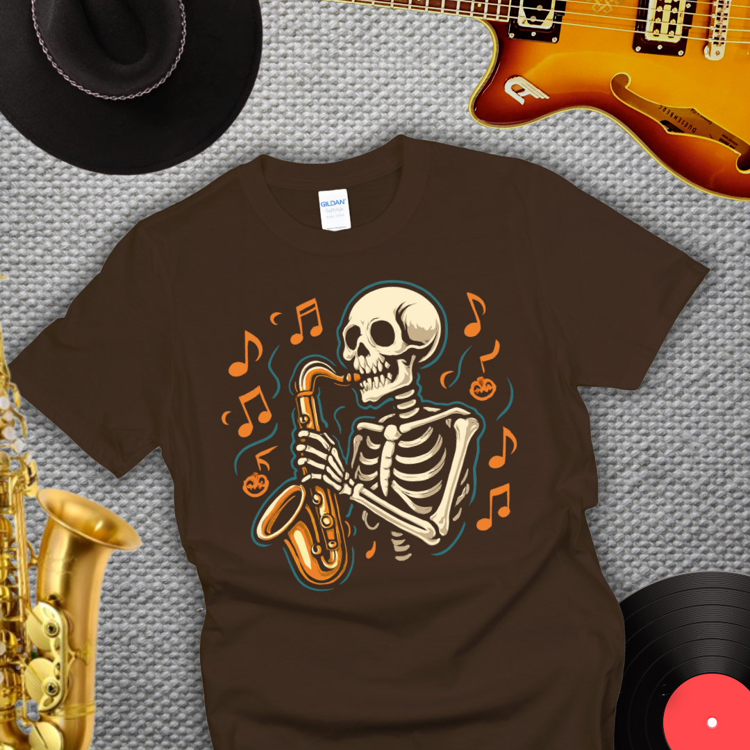 Halloween Saxophone T-Shirt