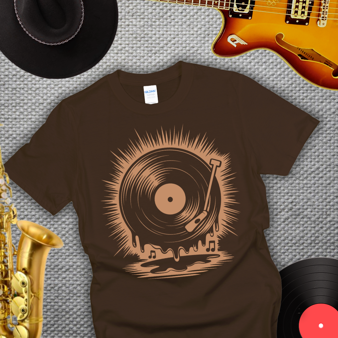 Melting Vinyl T-Shirt