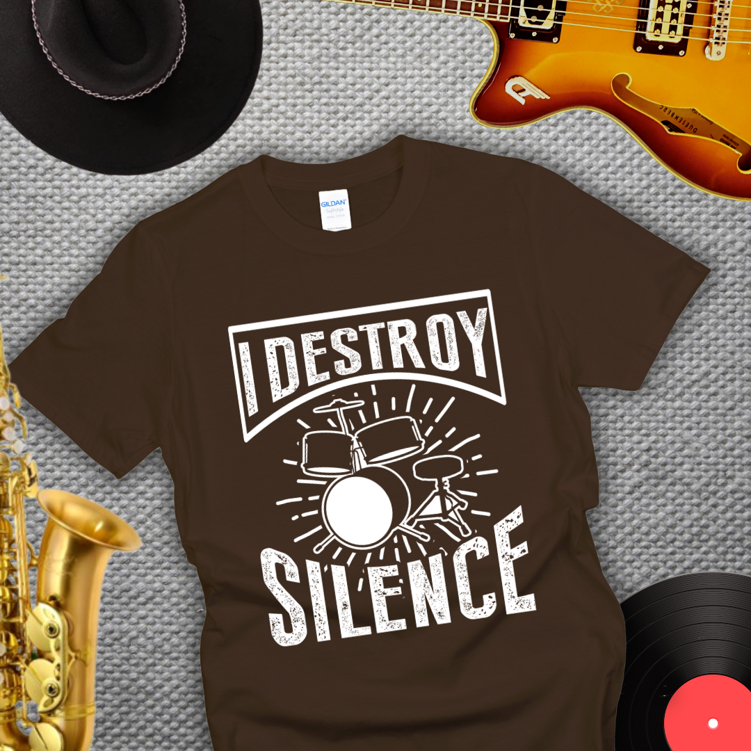 I Destroy Silence T-Shirt