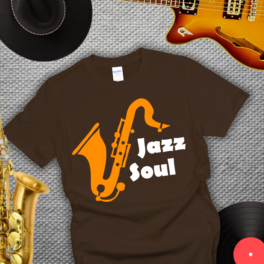 Jazz Soul - Saxophone Player T-Shirt