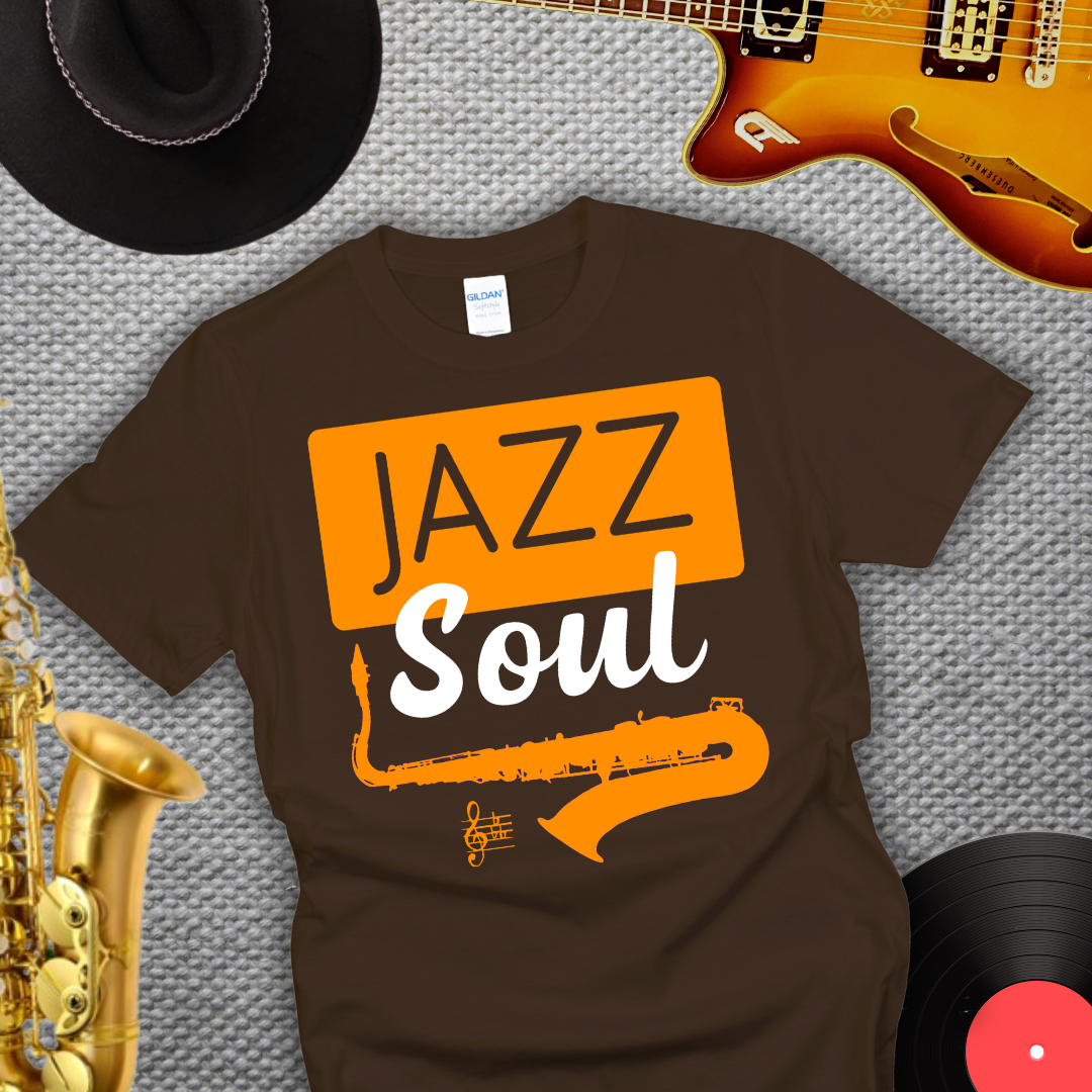 Jazz Soul - Saxophone T-Shirt