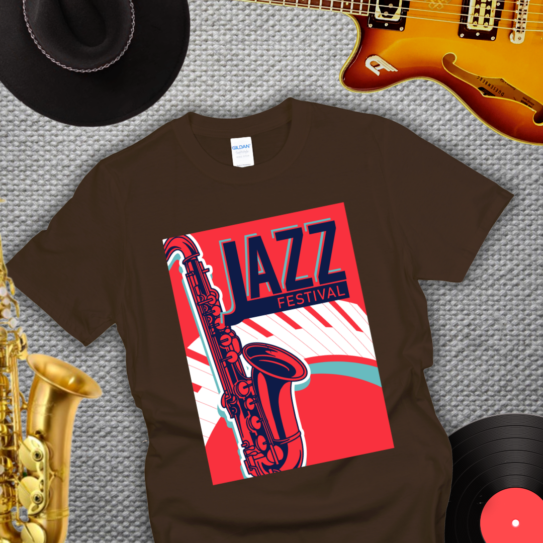 Jazz Festival Poster T-Shirt