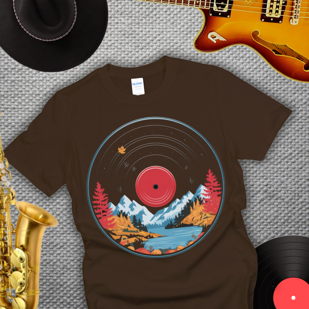 Vinyl Mountains T-Shirt
