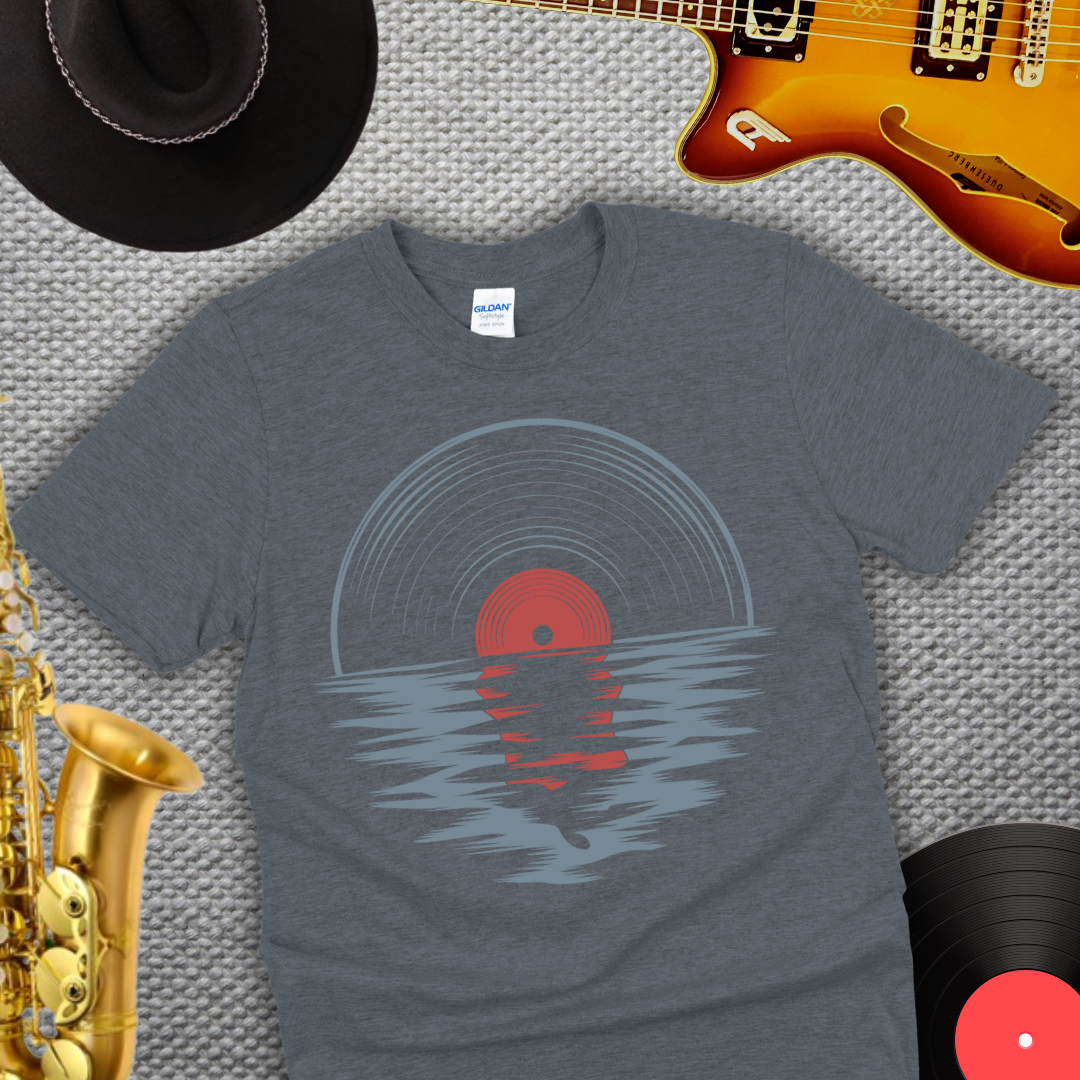 Sunset Vinyl T-Shirt