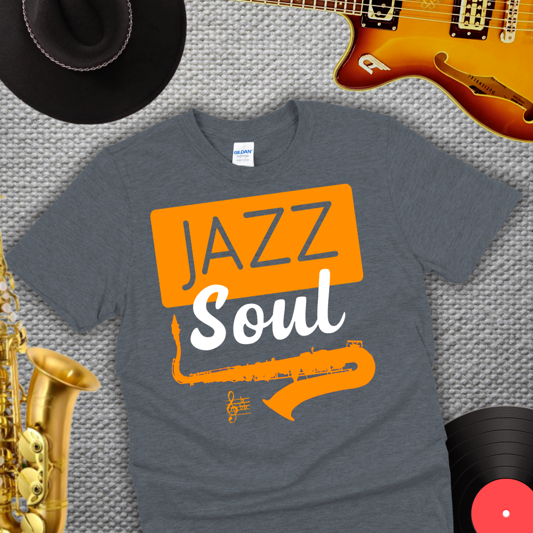 Jazz Soul - Saxophone T-Shirt