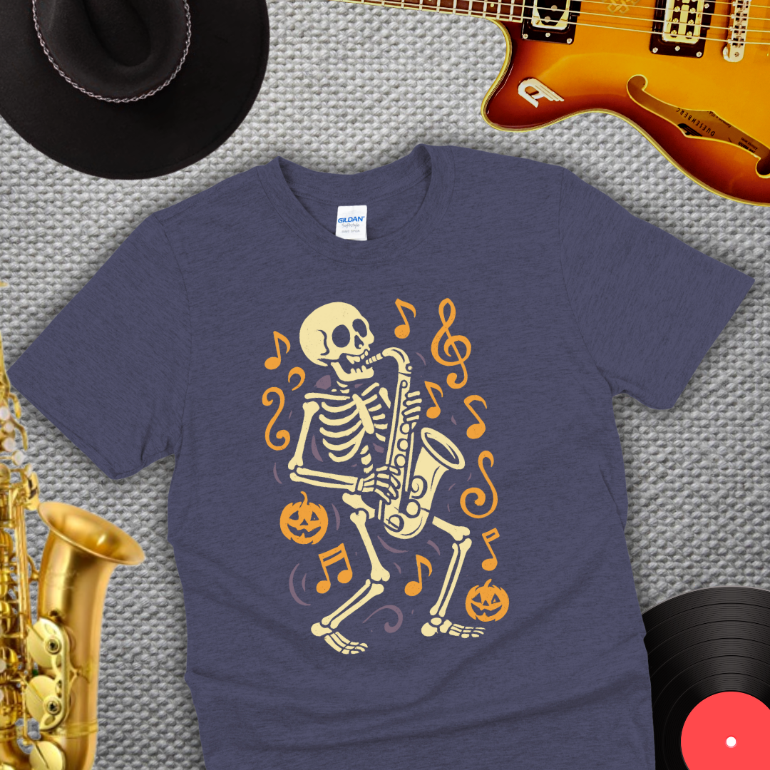 Saxophone Halloween T-Shirt