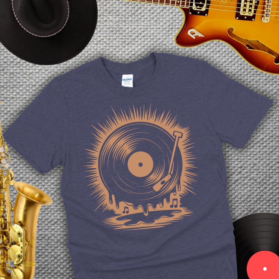 Melting Vinyl T-Shirt