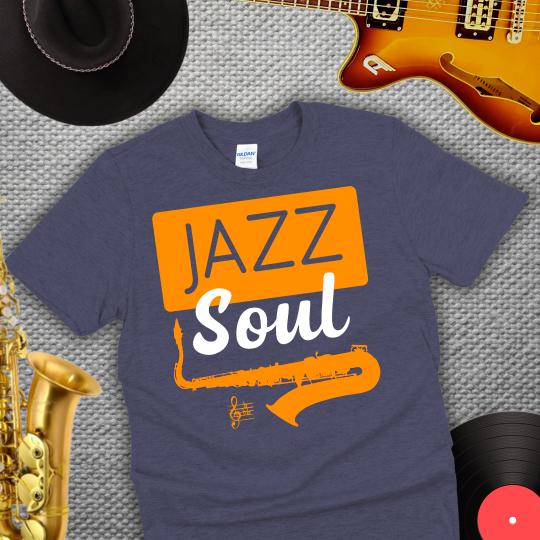 Jazz Soul - Saxophone T-Shirt