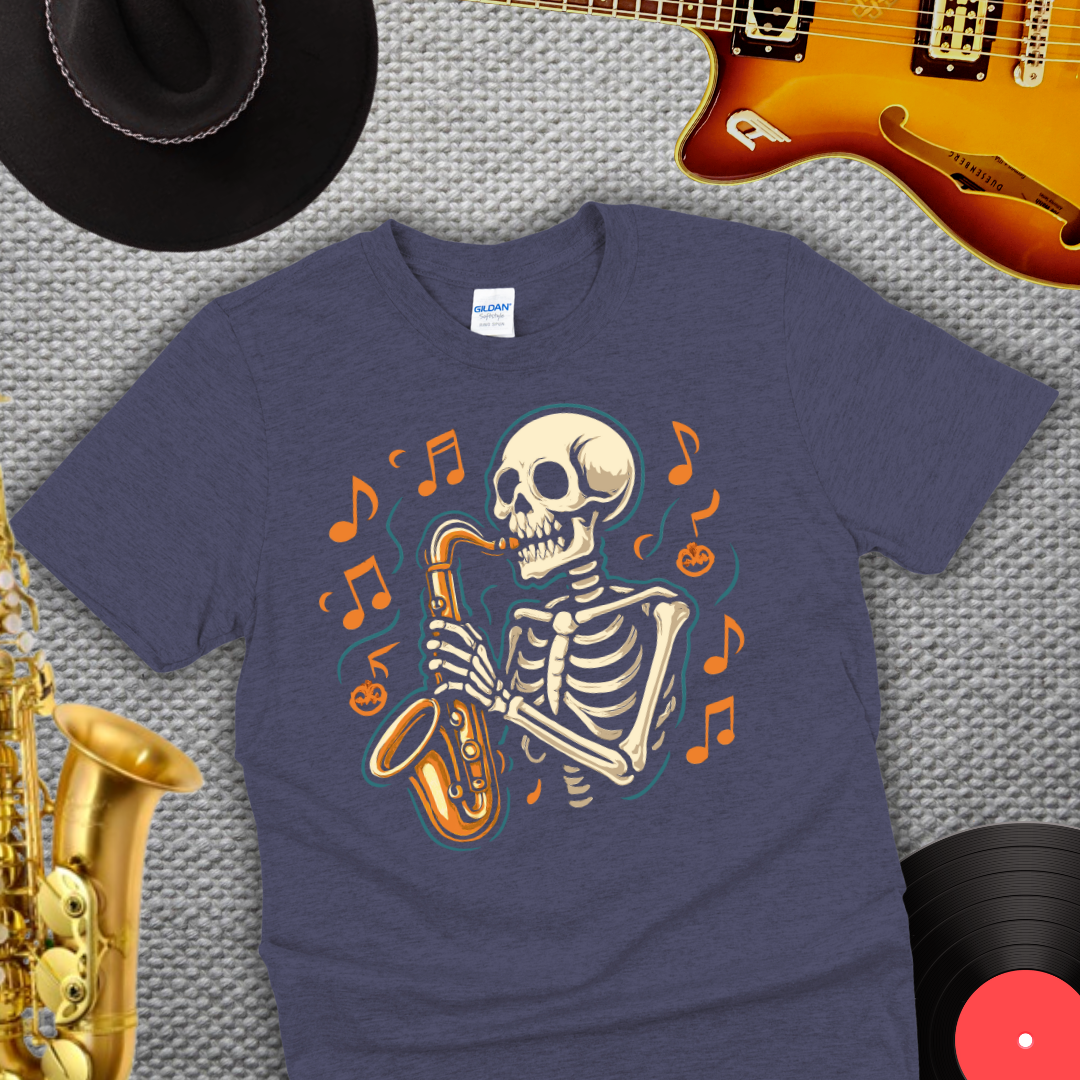 Halloween Saxophone T-Shirt