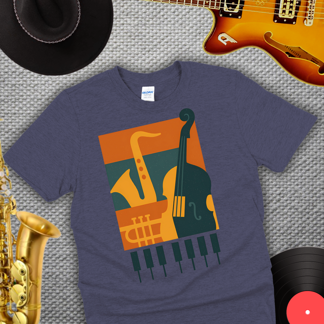 Abstract Jazz T-Shirt