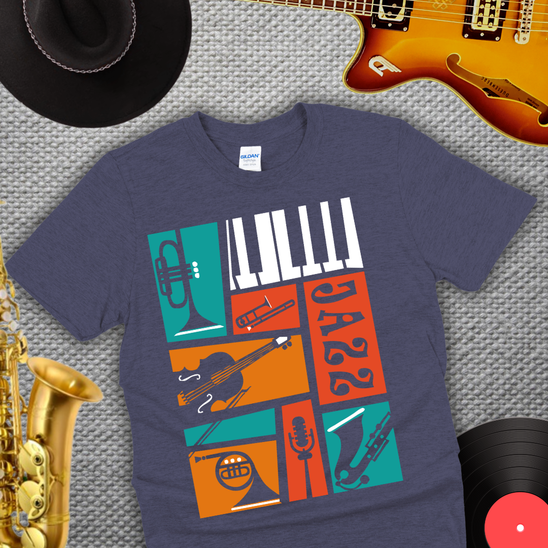 Jazz Instruments T-Shirt