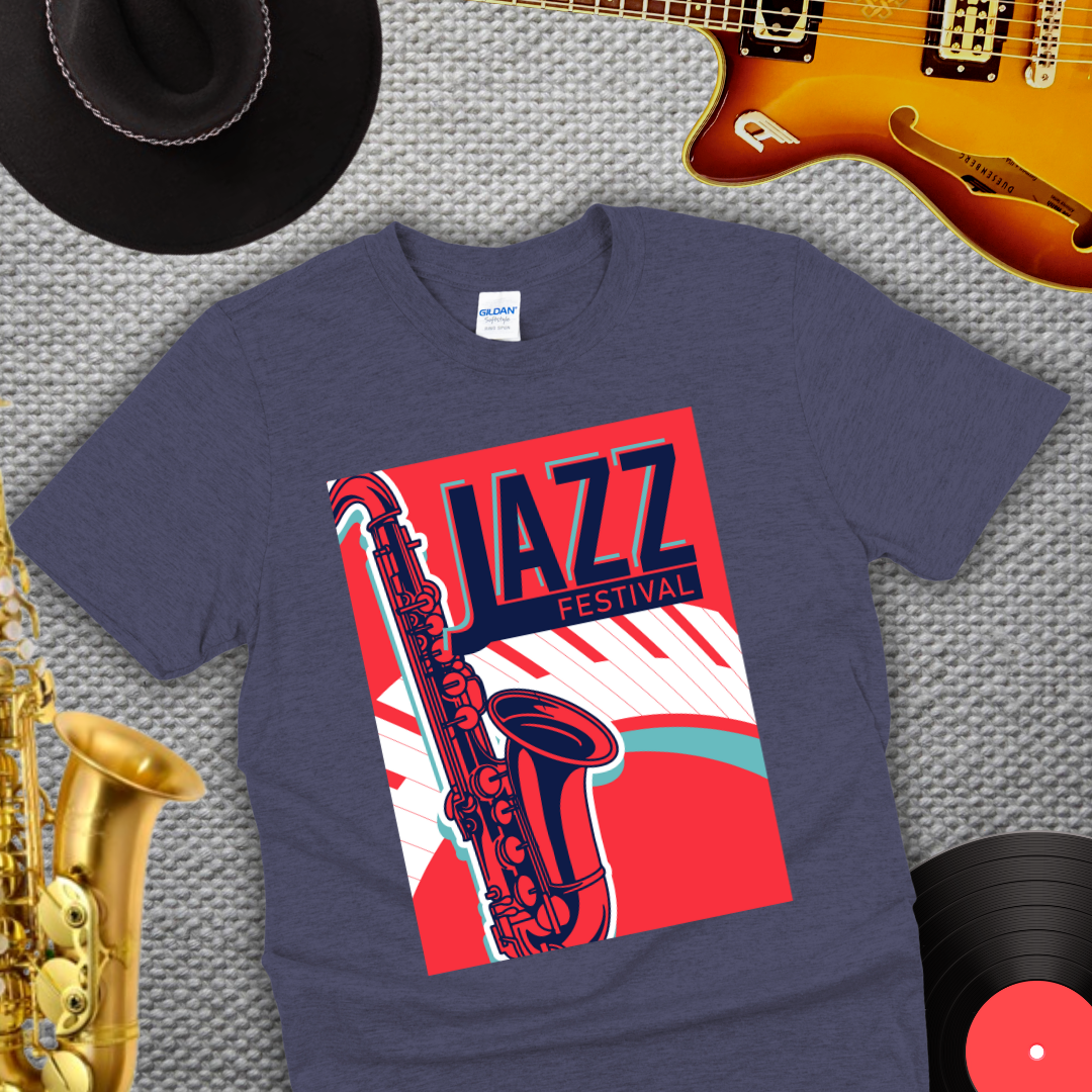 Jazz Festival Poster T-Shirt