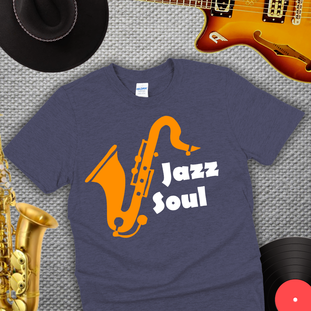 Jazz Soul - Saxophone Player T-Shirt