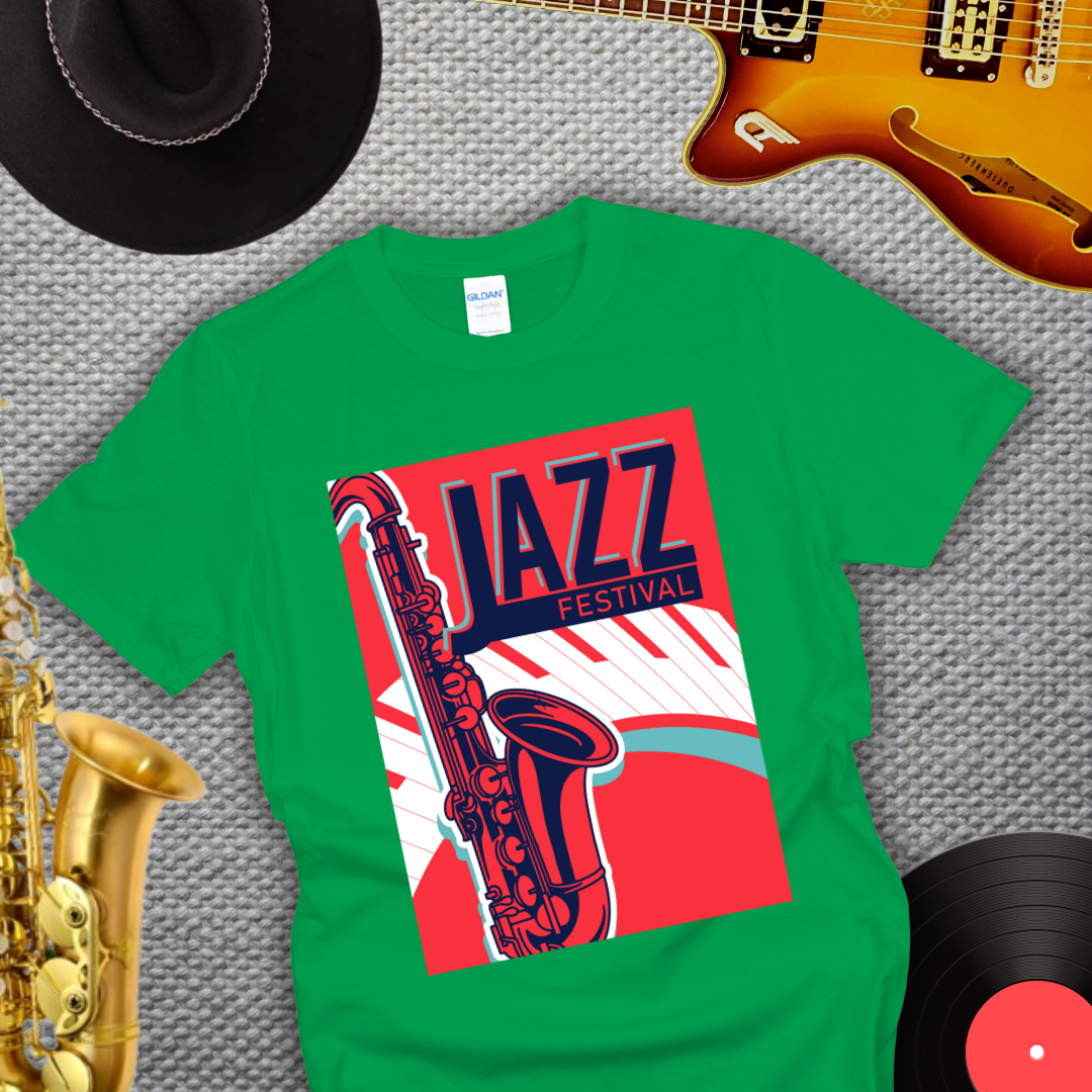 Jazz Festival Poster T-Shirt