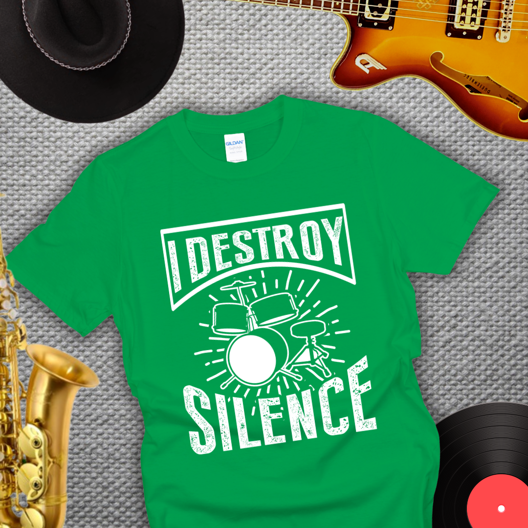 I Destroy Silence T-Shirt