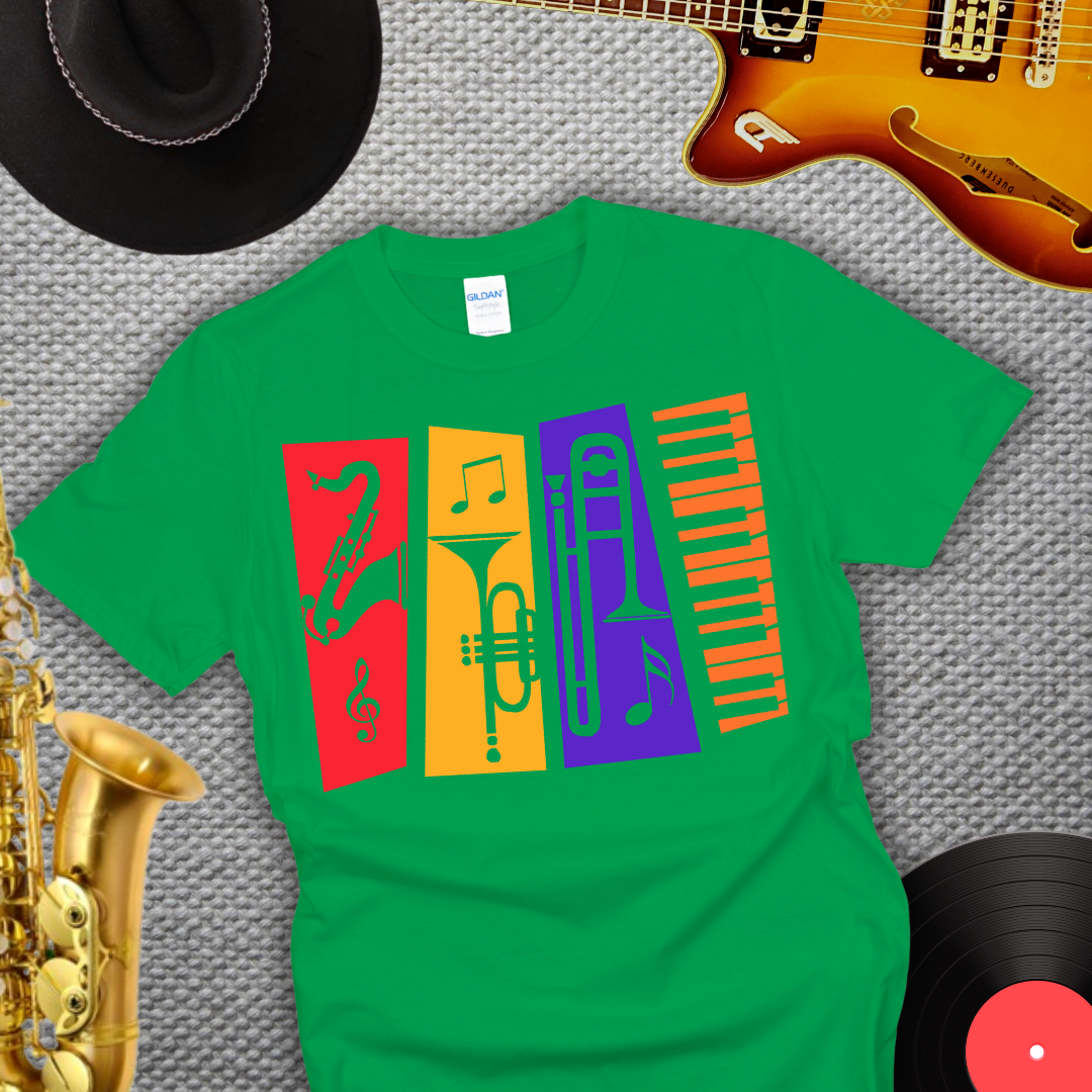 Jazz Instruments T-Shirt
