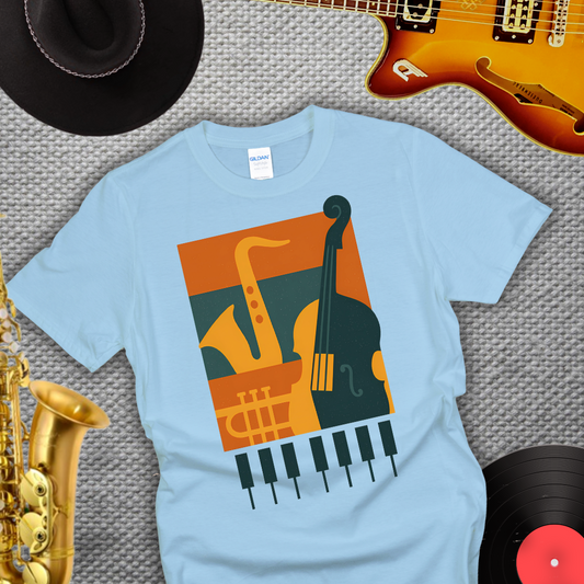 Abstract Jazz T-Shirt