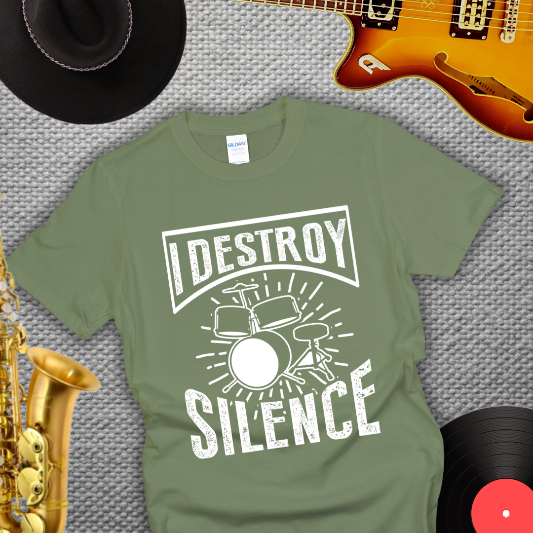 I Destroy Silence T-Shirt