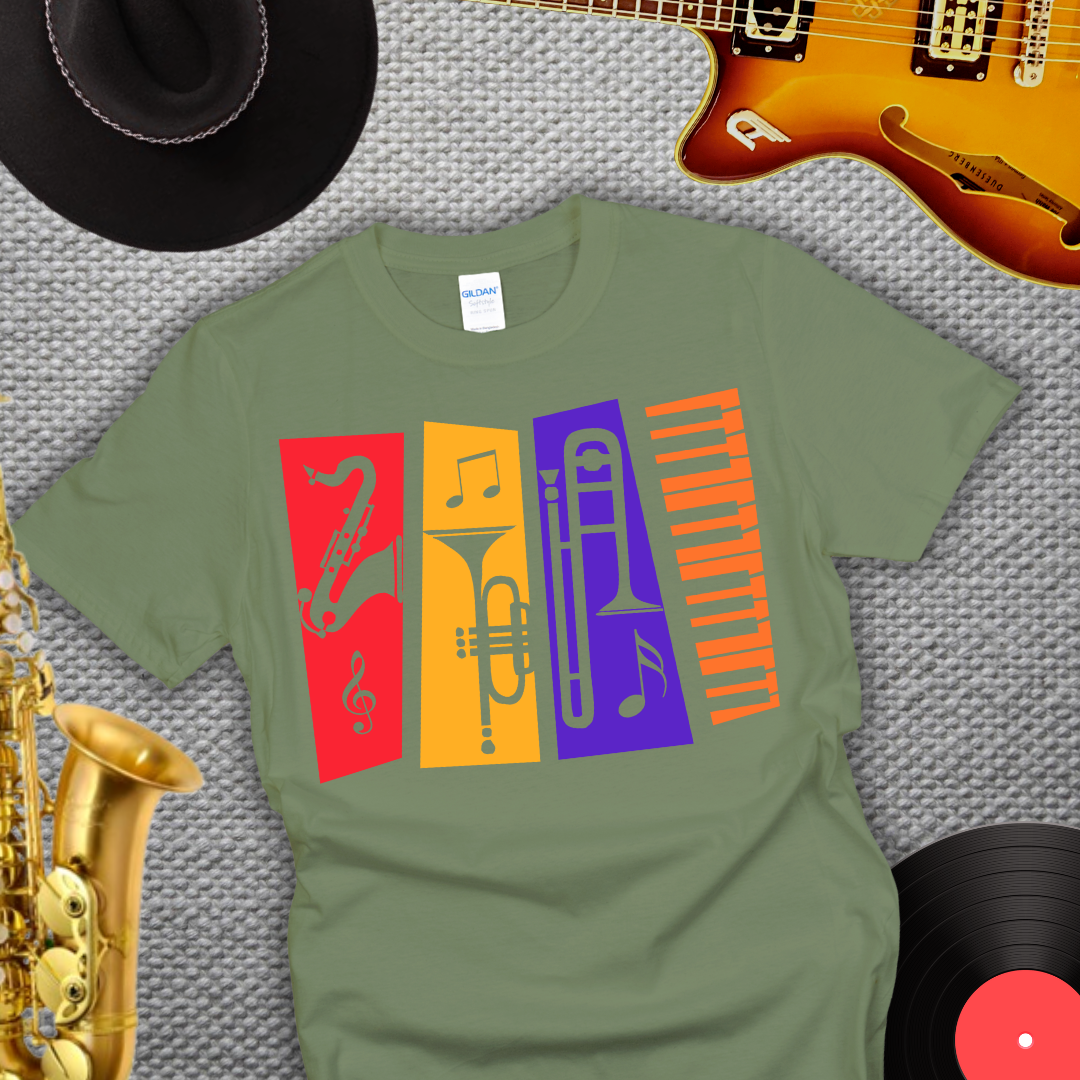 Jazz Instruments T-Shirt