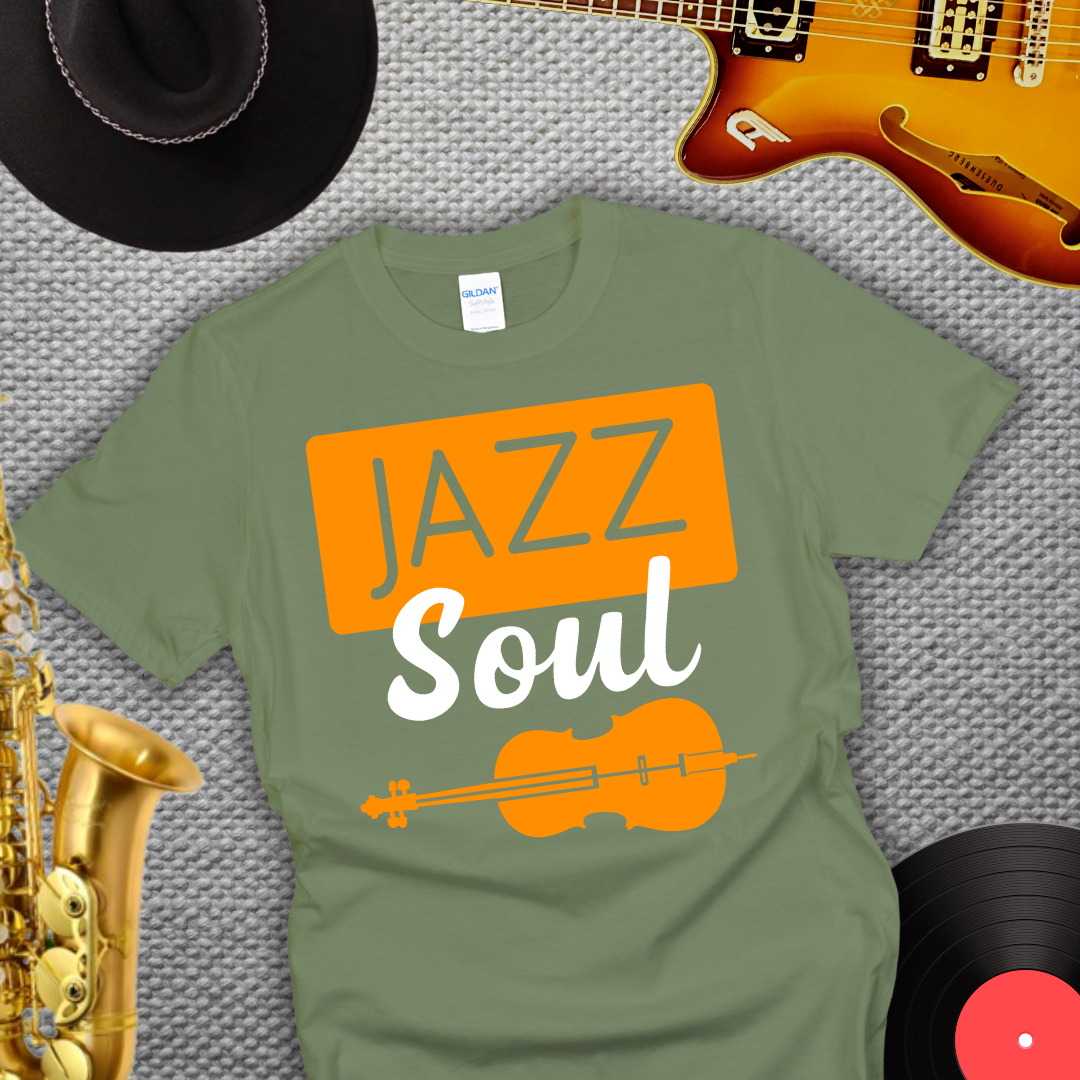 Jazz Soul - Cello Player T-Shirt