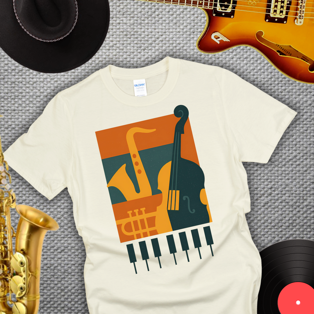 Abstract Jazz T-Shirt