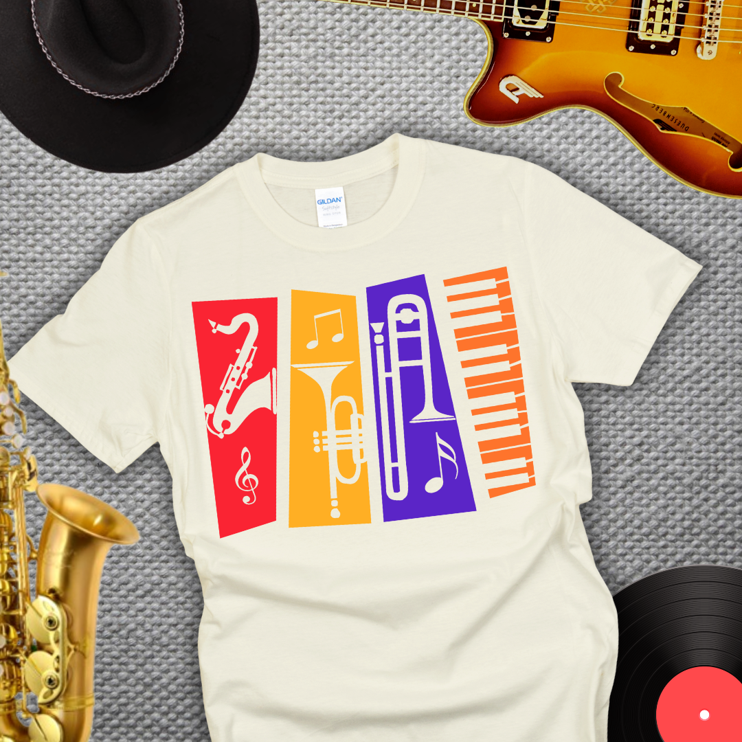 Jazz Instruments T-Shirt