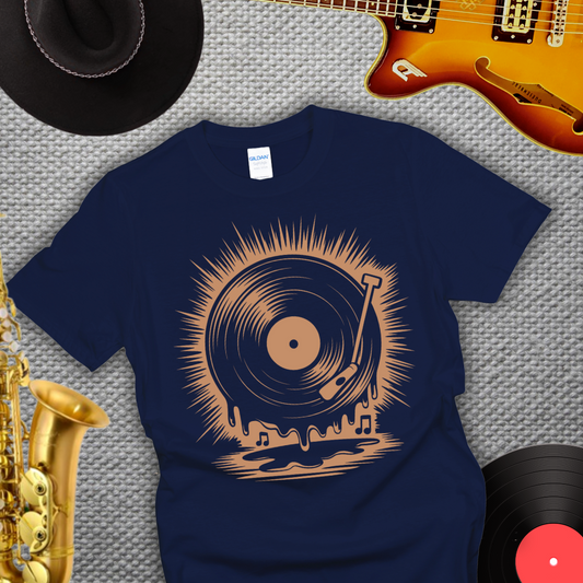 Melting Vinyl T-Shirt