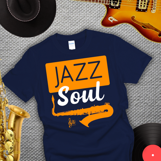 Jazz Soul - Saxophone T-Shirt