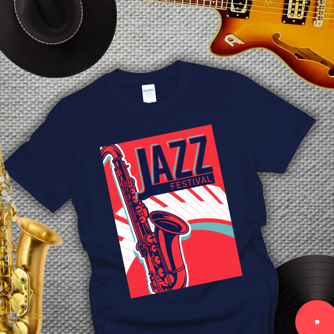 Jazz Festival Poster T-Shirt