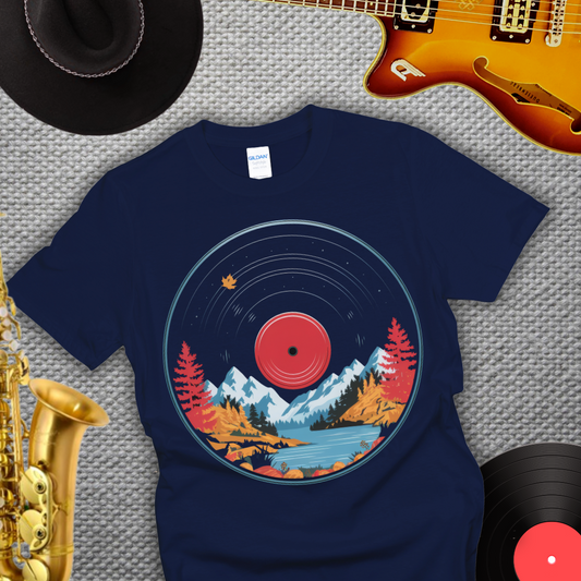 Vinyl Mountains T-Shirt